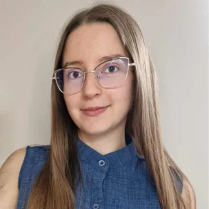 Patrycja Kocinska, korektorka; ukończyła kurs korekty organizowany przez Ewę Bindę z Centrum Korekty