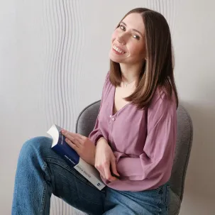 Dorota Beger, korektorka; ukończyła kurs korekty organizowany przez Ewę Bindę z Centrum Korekty