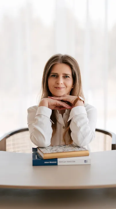 Joanna Cymanowska-Gołdyn, korektorka; ukończyła program mentoringowy Słowna Agentka