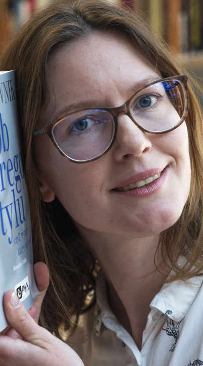 Natalia Klajman, korektorka; ukończyła program mentoringowy Słowna Agentka