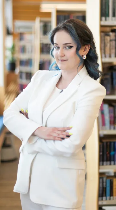 Róża Szymańska, korektorka; ukończyła program mentoringowy Słowna Agentka
