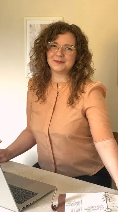 Alicja Nowak, korektorka; ukończyła program mentoringowy Słowna Agentka