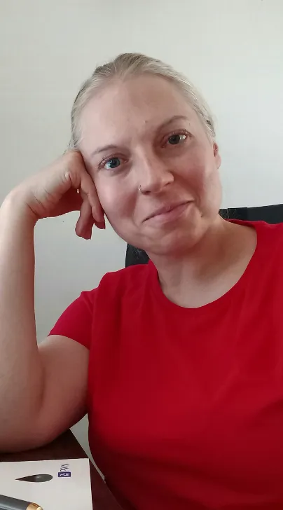 Agnieszka Rudzińska, korektorka; ukończyła program mentoringowy Słowna Agentka